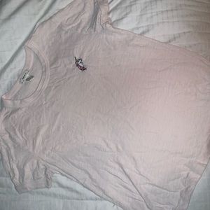 Pink unicorn tee